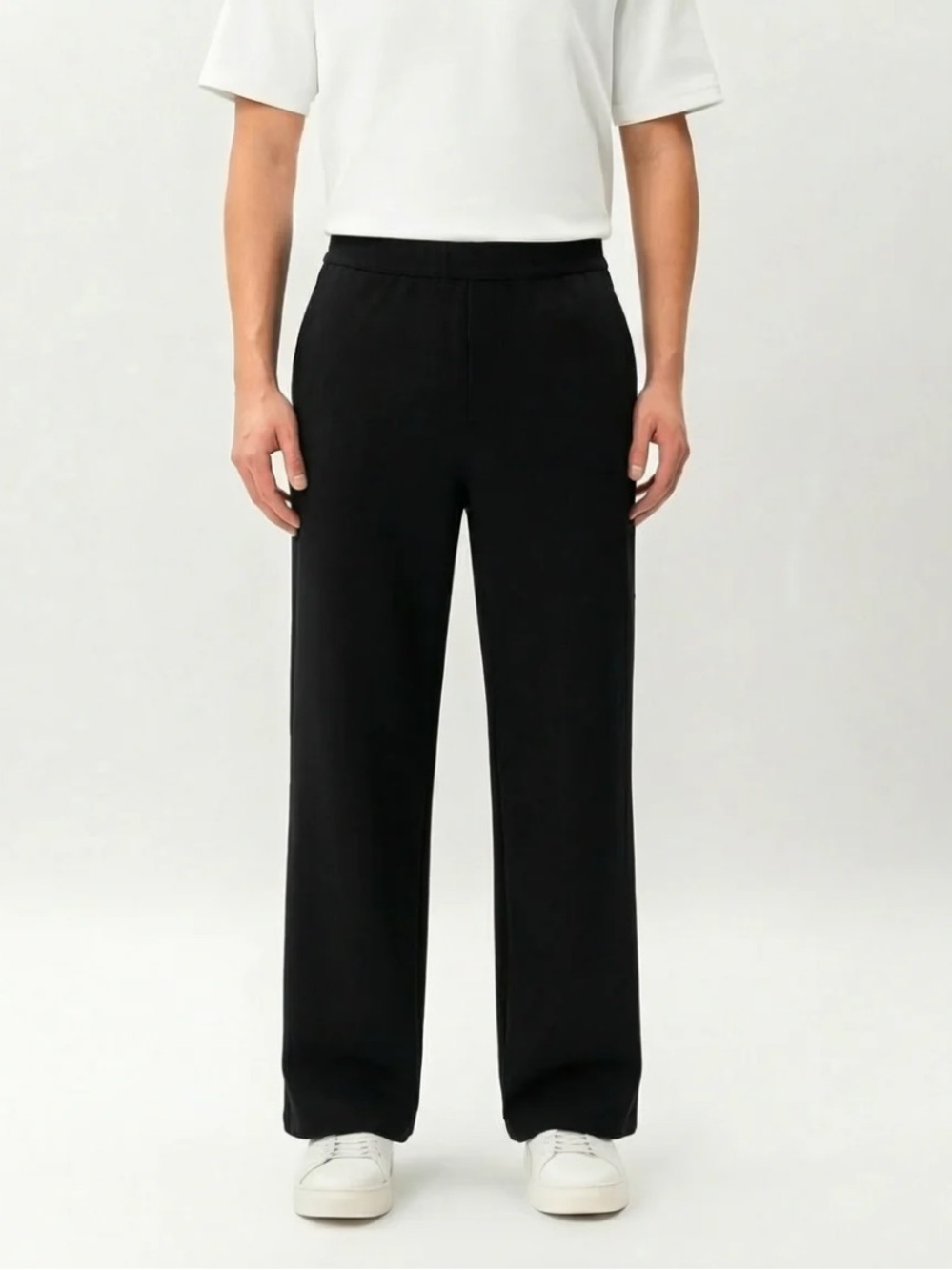 Nothings Something Socrates Wide Pant Black Mens size Medium - 30” Inseam NWT